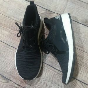 NIB Adidas PureBOOST X Black Running Sneakers